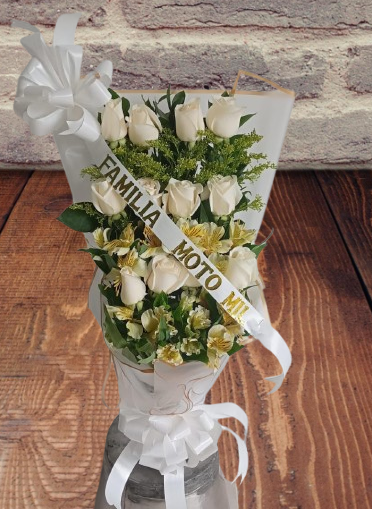 Ramo Tradicional Fúnebre Rosas