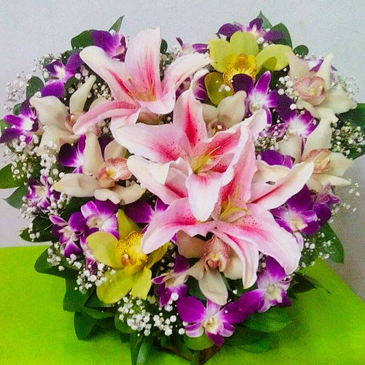 Bouquet Orquídeas y Lirios
